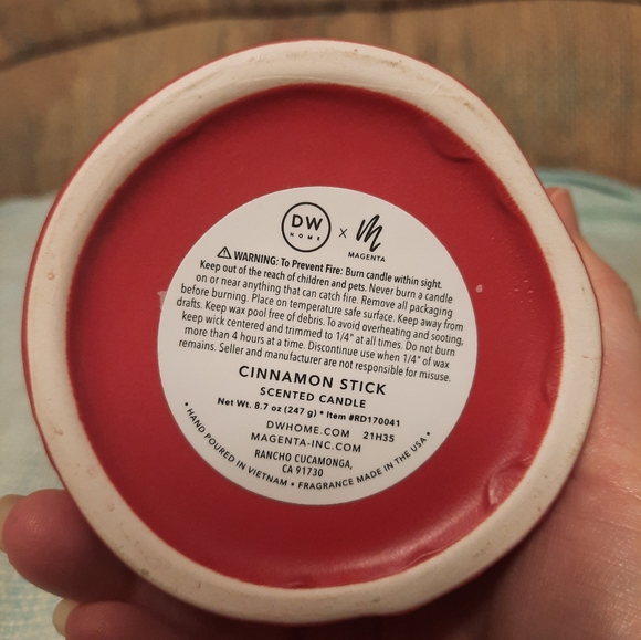 Rae Dunn Believe Cinnamon Candle - Picture 4 of 4